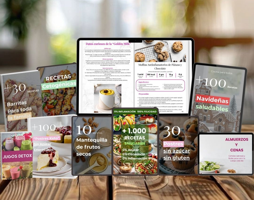 Pack-full recetarios saludables - Ebook