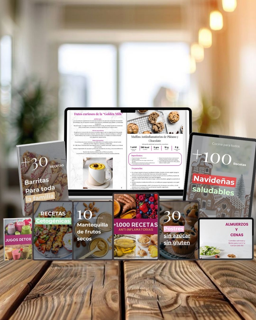 Pack-full recetarios saludables