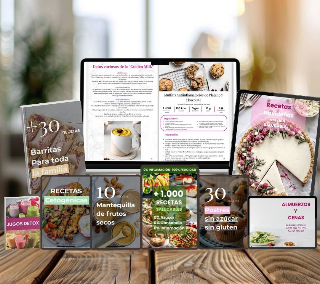 Pack-full recetarios saludables - Ebook Chile