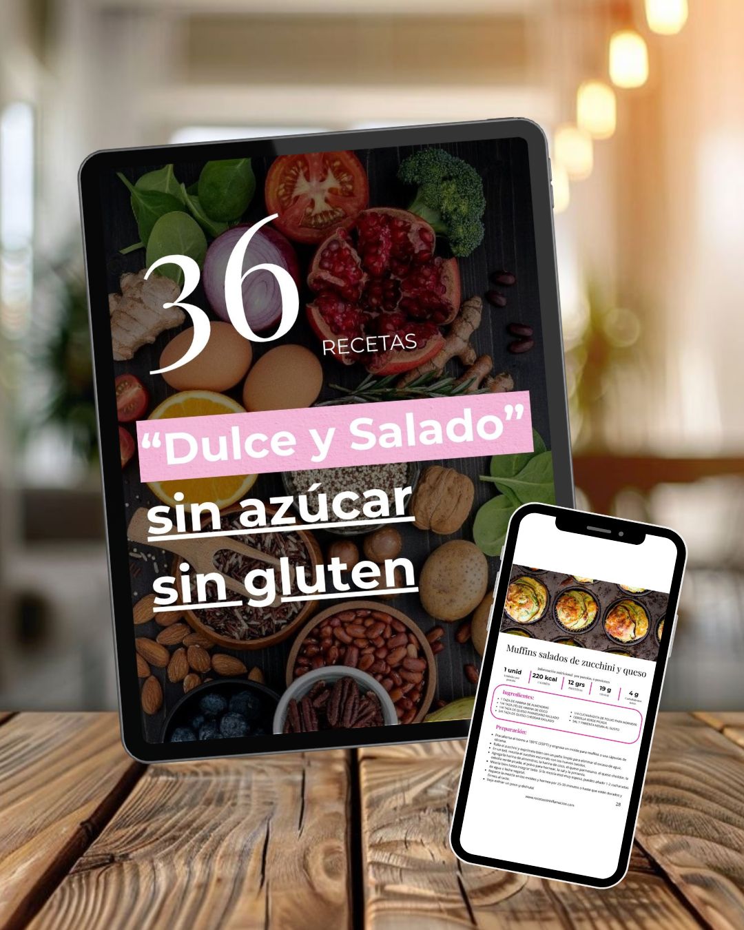 36 Recetas dulces y saladas compacto